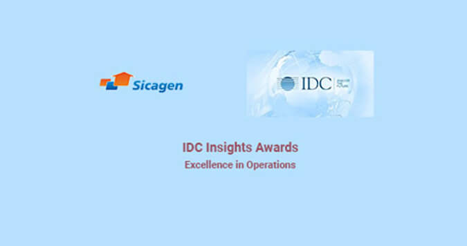 Sicagen India wins the prestigious IDC Insight Awards in ‘Excellence in Operations’ category in its fifth edition