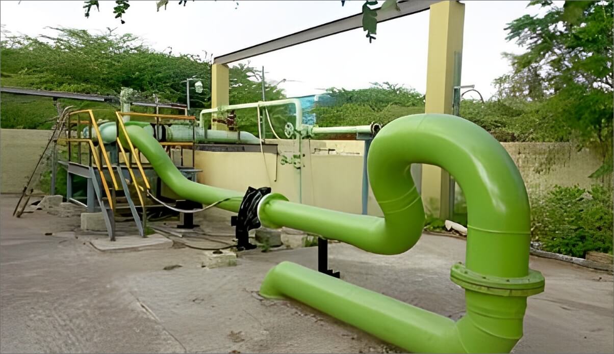 Manali Petrochemicals' Treated sewage water pumping station at Kodungaiyur, Chennai