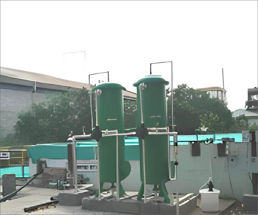 Fresh water storage tanks at the HCD Plant in Tamilnadu Petroproducts