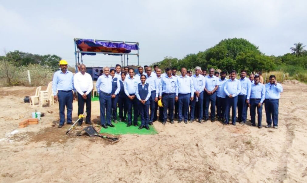 Ground-breaking ceremony of the desalination plant at SPIC