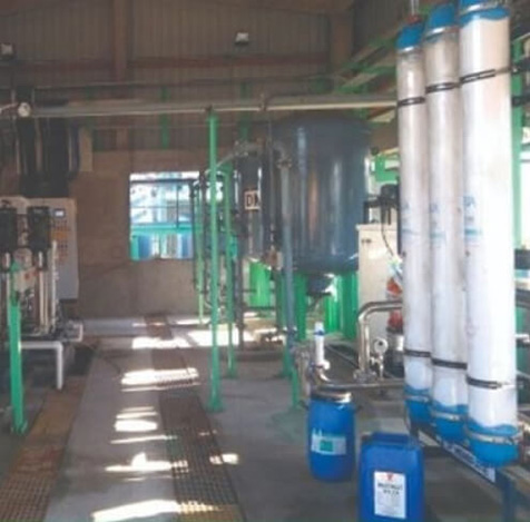 The Reverse Osmosis plant aims to achieve (ZLD) at TPL