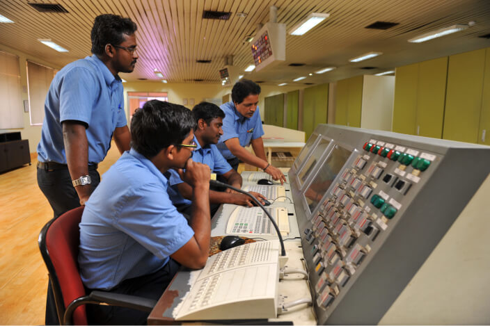 TPL employees at the Company's control room